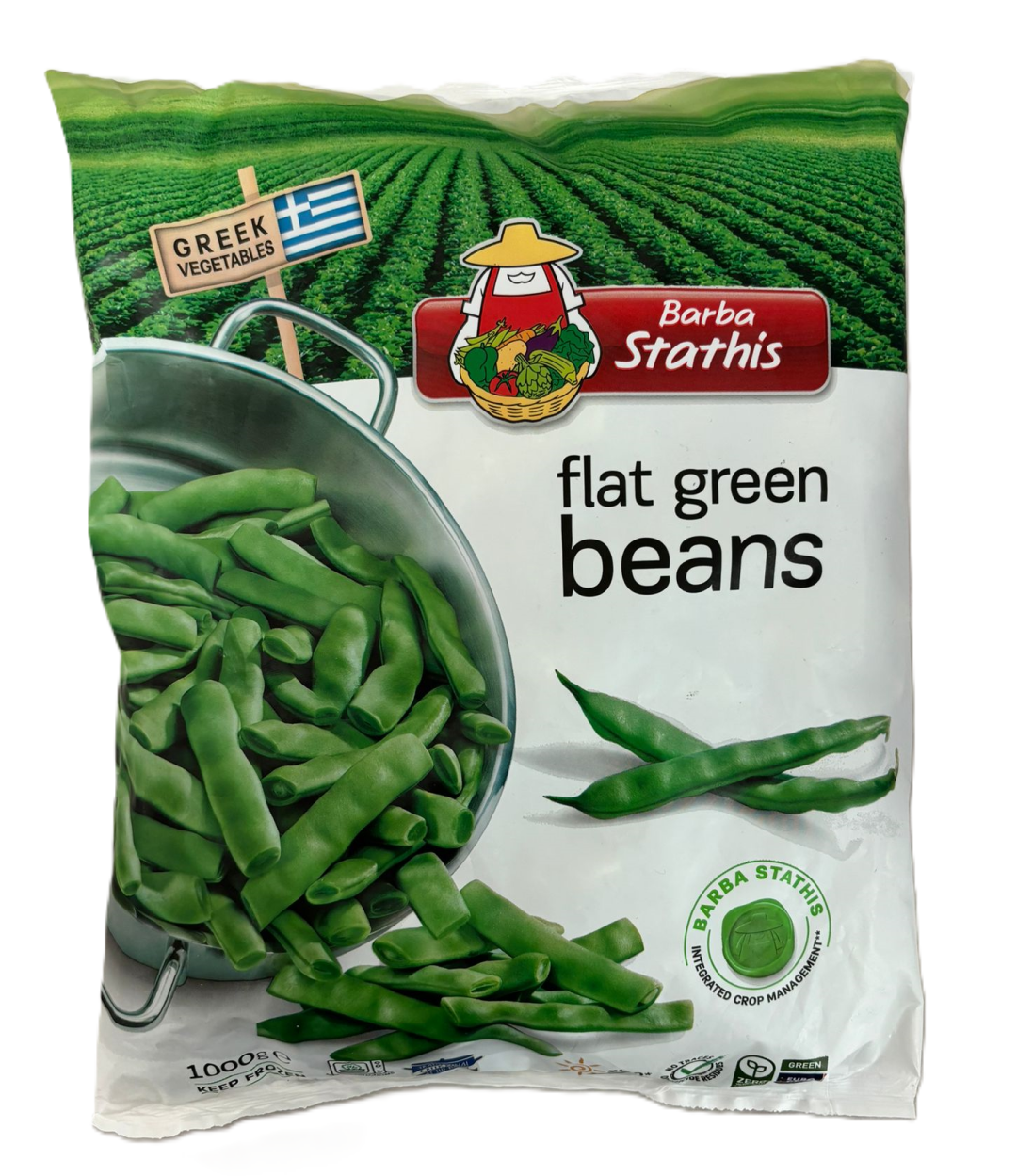 Barba Stathis Flat Green Beans 1kg