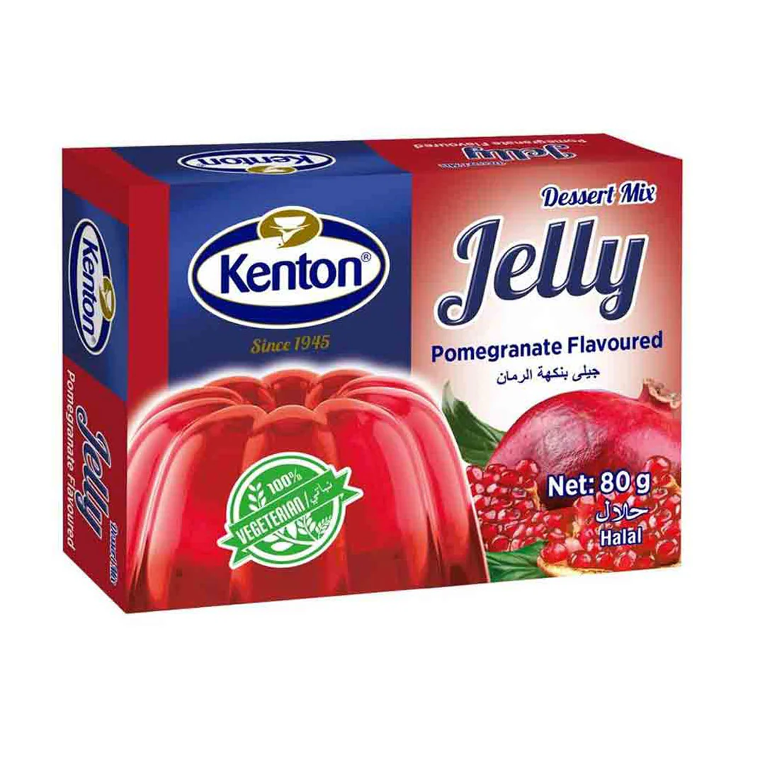 Kenton Jelly Pomegranate Flavoured 80g